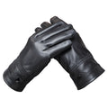 Men’s Sheepskin Leather Gloves – Warm Lined Classic Winter Dress Gloves