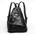 Women’s Cowhide Leather Backpack – Vintage Soft Leather Shoulder Bag