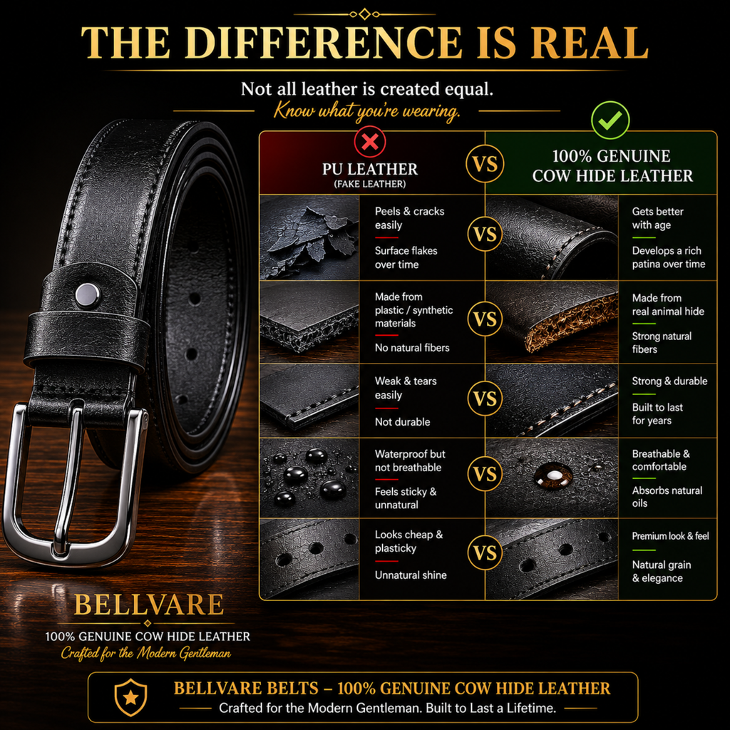 Genuine Leather Casual Dress Belts For Men Brown Cowhide Jeans Trousers