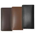 Bellvare Mens Genuine Leather Wallet RFID Slim Bifold 12 Card Holder Brown Black