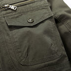 Men's Cotton Stand Collar Casual Jacket – product view 6