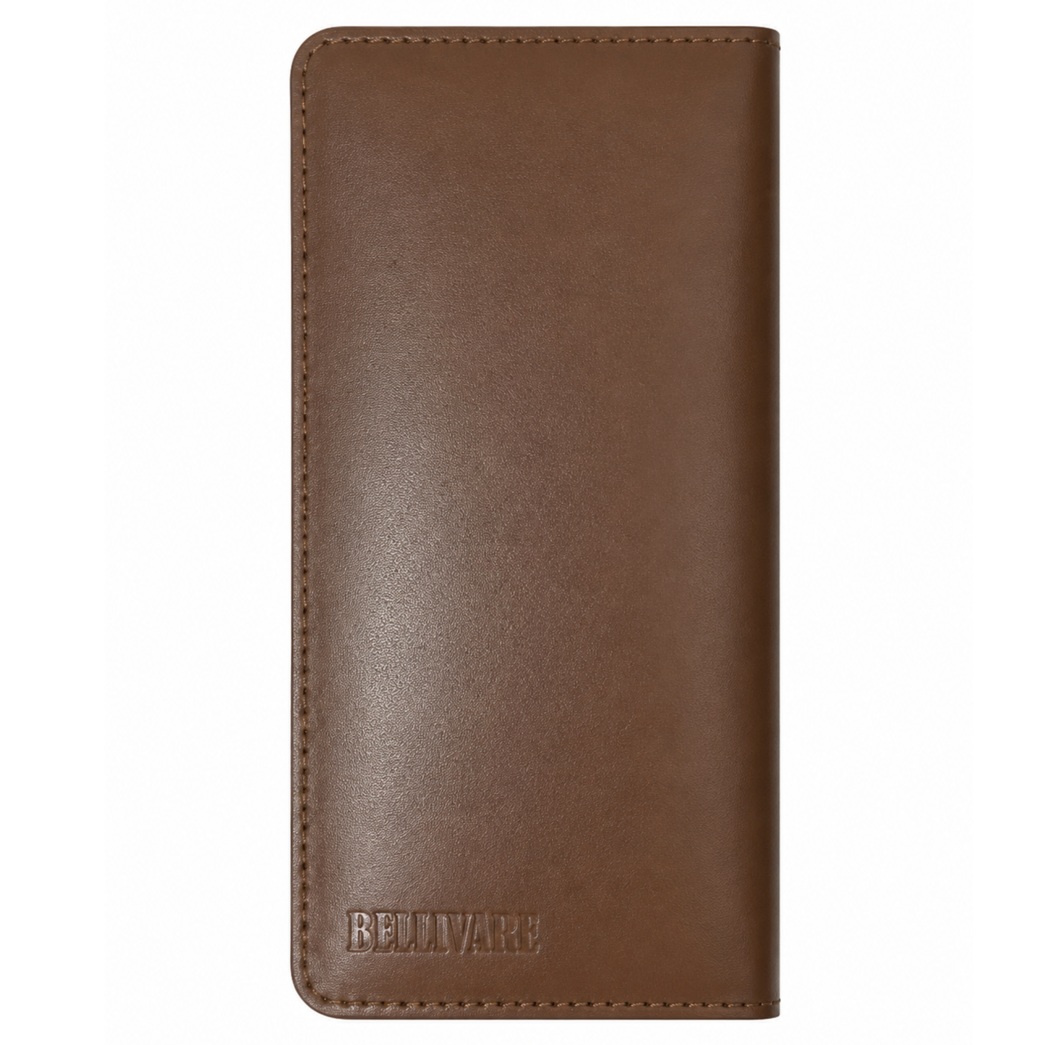 Bellvare Mens Genuine Leather Wallet RFID Slim Bifold 12 Card Holder Brown Black