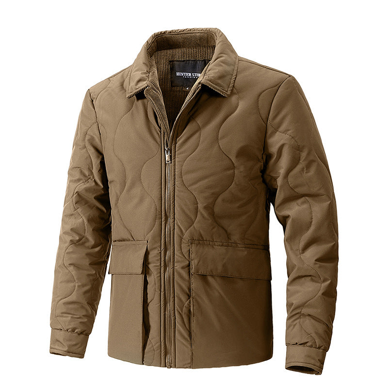 Men's Casual Solid Colour Jacket – Everyday Lightweight Style – product view 6