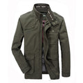 Men's Cotton Stand Collar Casual Jacket – product view 1