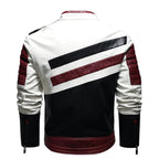Men's Fleece-Lined Stand Collar Bomber Jacket – product view 4