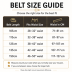 Men’s Vegan Leather Automatic Ratchet Belt – Business & Casual