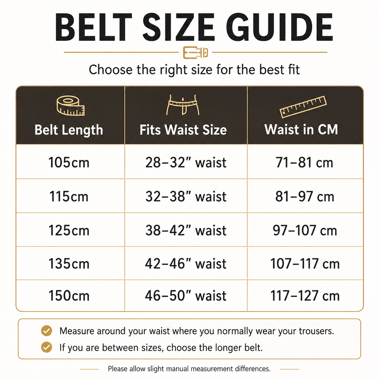 Men’s Automatic Ratchet Belt – Vegan Leather Business & Casual Belt