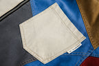 Unisex Colour Block Denim Jacket – Loose Casual Fit - product image 7