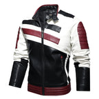 Men's Fleece-Lined Stand Collar Bomber Jacket – product view 1