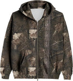 Unisex Camouflage Hooded Jacket – Casual Printed Outerwear - product image 9