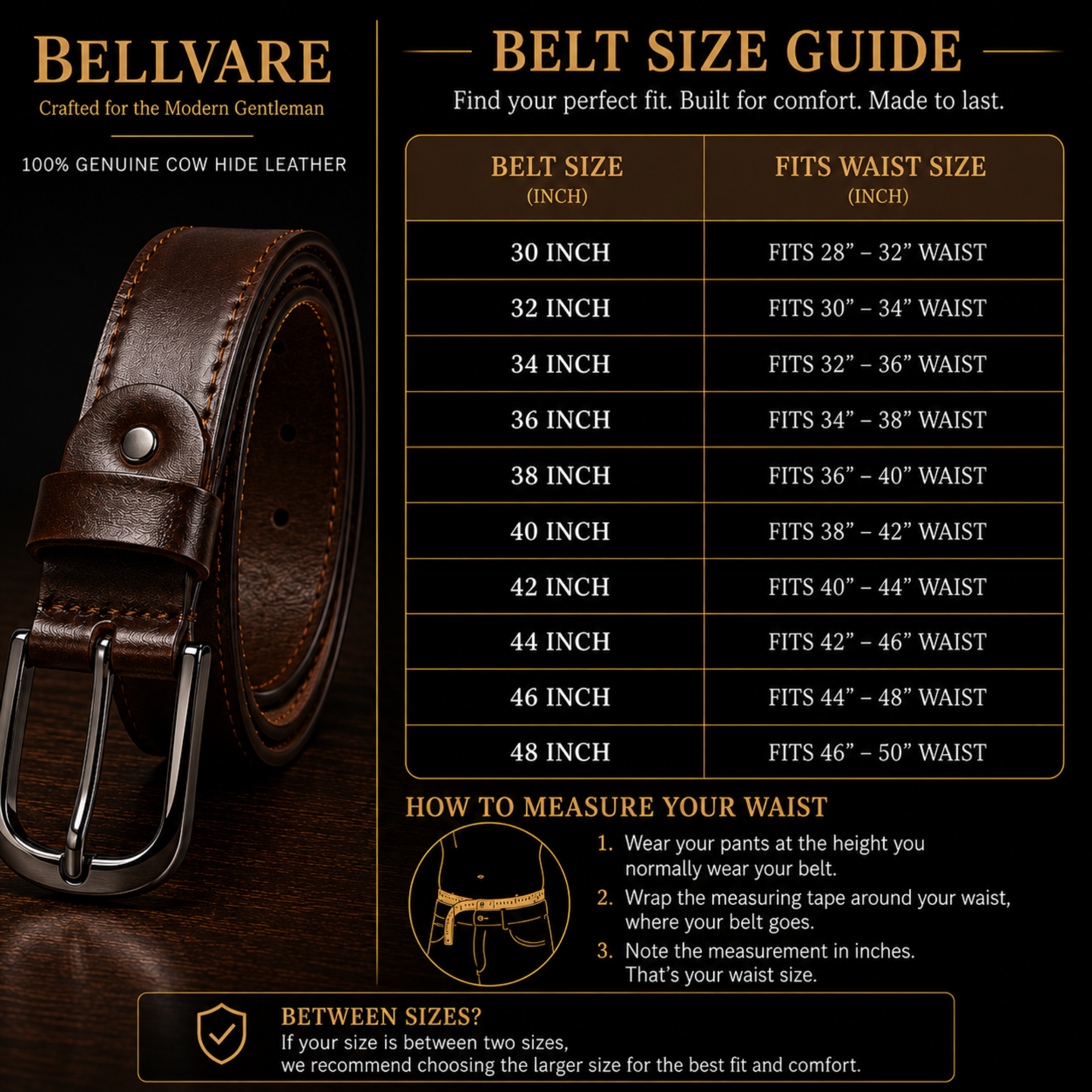 Genuine Leather Casual Dress Belts For Men Brown Cowhide Jeans Trousers