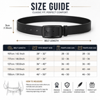 2-Pack Men’s Vegan Leather Pin Buckle Belts – Casual & Jeans