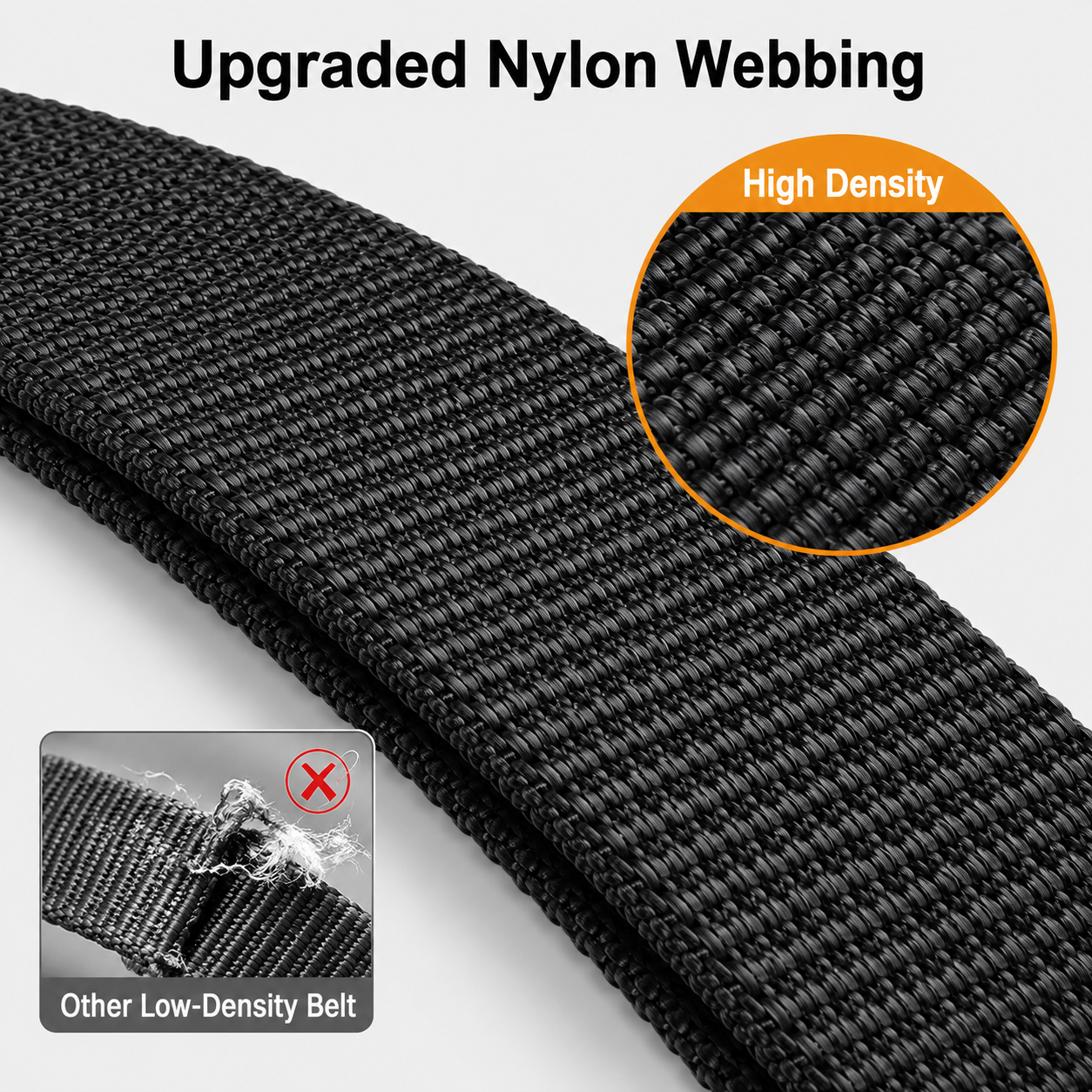 Bellvare Tactical Belt for Men & Women | Quick Release Nylon Work Belt | 6 Colours