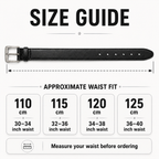 Men’s Genuine Leather Belt – Classic Pin Buckle, 6 Styles