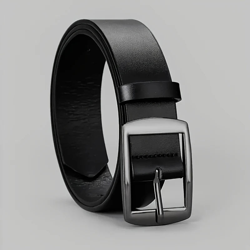 Fashion Luxury Belt for Men PU Leather Belt Metal Pin Buckle High Quality Brand Designer Waist Strap Belt For Jeans Women's Belt