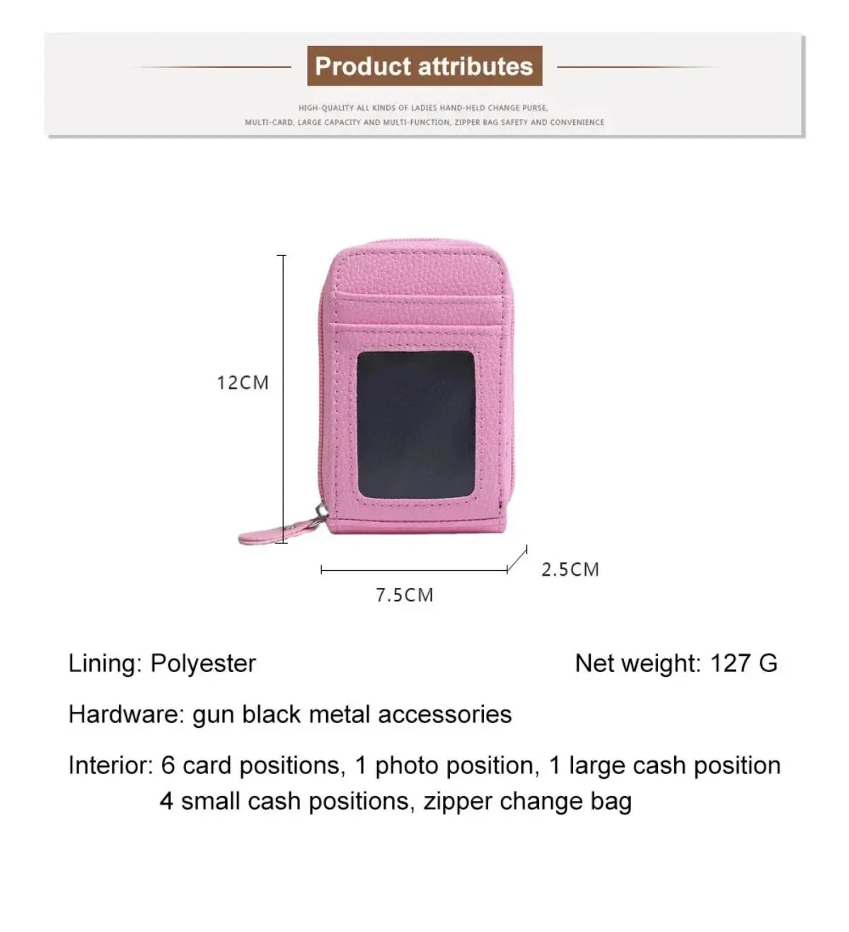 12 Slots RFID Blocking Leather Wallet for Men Women Accordion ID Card Holder Thin Minimalist Credit Card Organizer Slim