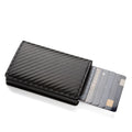 Anti-theft RFID credit card holder minimalist wallet pocket slim card holder card holder pu leather for men and women