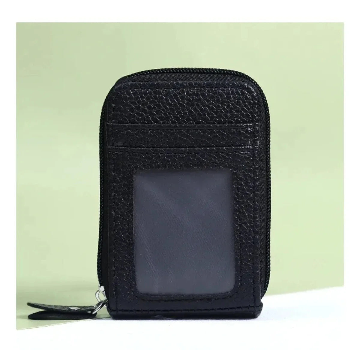 12 Slots RFID Blocking Leather Wallet for Men Women Accordion ID Card Holder Thin Minimalist Credit Card Organizer Slim