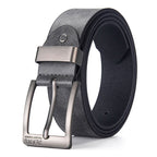 Men’s Vegan Leather Pin Buckle Belt – 3.8cm Casual & Business Belt