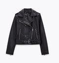 Women's Belted Motorcycle Jacket – Short Biker Style - product image 3