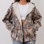 Unisex Camouflage Hooded Jacket – Casual Printed Outerwear - product image 1