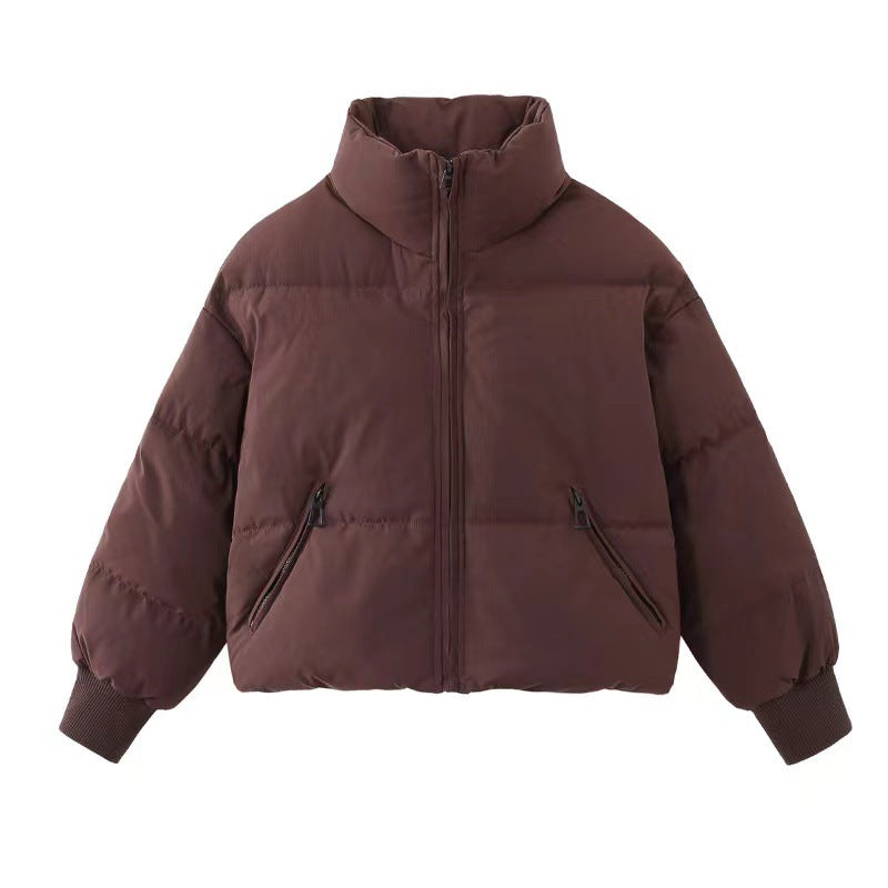 Women's Short Padded Winter Jacket – Loose Fit - product image 9